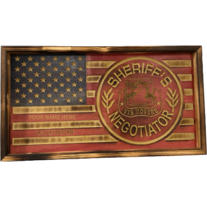 Custom American Flag - 25" x 13.59"