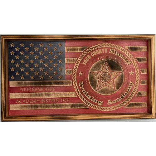 Custom American Flag - 25" x 13.59" - Image 3